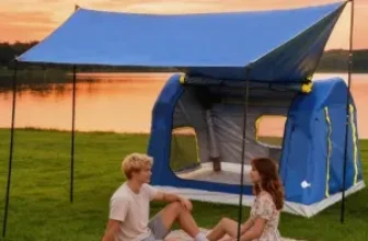 Eolzzi 2-4 Person Inflatable Camping Tent Now $115 with Free Shipping