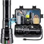 Esgofo EG0770 Super Bright Rechargeable Flashlight – 10000 Lumens for $12.58