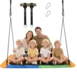 FAHKNS 60″ Rectangular Tree Swing for $26 – Supports Up to 800lbs