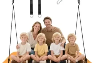 FAHKNS 60″ Rectangular Tree Swing for $26 – Supports Up to 800lbs