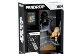 FANDROP Luke Skywalker vs. Darth Vader Diorama for $10