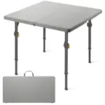 FanttikOutdoor 34″ Square Folding Card Table Now $60 with Free Shipping