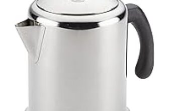 Farberware Classic Stainless Steel 12-Cup Stovetop Coffee Maker – $34.99 on Amazon