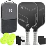 FeichangKeji T700 Carbon Fiber Pickleball Paddles Set of 2 for $90.29