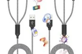 Firsting 3-in-1 4ft Multi Charging Cable (2-Pack) for $4.94