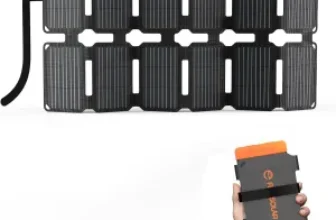 FlexSolar 36W Ultra-Portable Solar Panel Charger for $42
