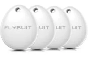Flyruit MFi Certified Air Tracker Tags (4-Pack) for iOS – Now $14.98