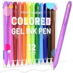 12-Count Four Candies 0.7mm Quick Dry Ink Colored Pens Set for $7.14