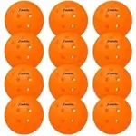 12-Pack Franklin Sports X-40 Outdoor Pickleballs for $8.42