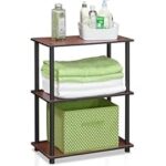 Furinno 3-Tier Turn-N-Tube Storage Shelf for $16.99