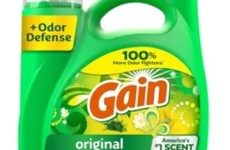 Gain Liquid Laundry Detergent 154oz (107 Loads) for $8.94