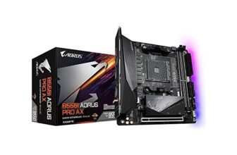 Gigabyte B550I AORUS PRO AX ITX Motherboard Open Box for $124.40