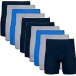 10-Pack Gildan Men’s Covered Waistband Boxer Briefs for $19.75