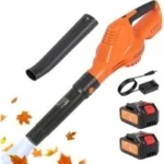 Gochifix 5-Speed Cordless Leaf Blower with 2 Batteries for $33.59