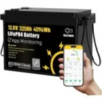 GoKwh 12V 320ah LiFePO4 Bluetooth Battery $349.3