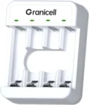 Granicell 4-Bay AA and AAA Battery Charger for $7.49
