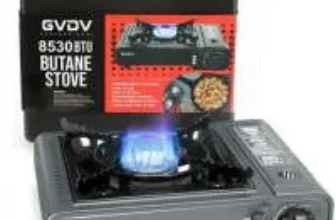 GVDV Portable Camping Stove – 1 Burner Butane Gas Stove for $19.99