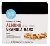 6-Count Happy Belly Sweet & Salty Almond Granola Bars for $1.43