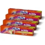 Hefty Slider Jumbo Storage Bags (2.5 Gallon, 12-Count, 4-Pack) – $11.41 at Amazon
