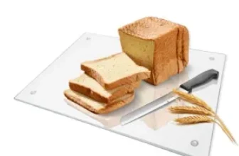 HIFOGANG 8″x12″ Clear Tempered Glass Cutting Board for $4.99