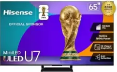 Hisense 65″ U75QG Series 165Hz 4K UHD Mini-LED QLED Smart TV for $698