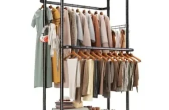 Hokeeper Heavy Duty Clothes Rack for $40 – Supports 400 lbs