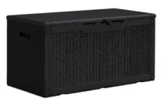 Homall 100-Gallon Outdoor Storage Resin Deck Box for $65