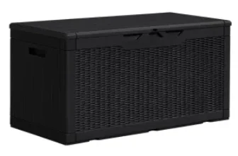Homall 100-Gallon Outdoor Resin Deck Box for $68 with Free Shipping