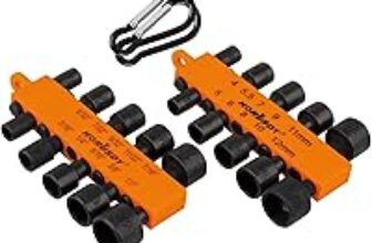 HORUSDY 22-Piece Power Nut Driver Set for $5.99