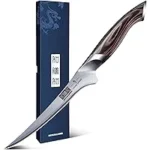 HOSHANHO 7-Inch Stainless Steel Fillet Knife for $24.99