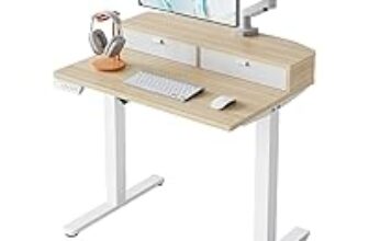Huanuo 32×21-Inch Height Adjustable Electric Standing Desk for $79.79