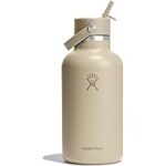 Hydro Flask 64oz Wide Mouth Water Bottle with Flex Straw Lid for $32.48