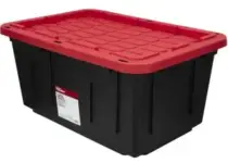Hyper Tough 27-Gallon Stackable Storage Container for $8.86