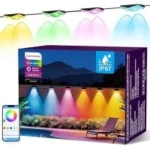 Implimage 50′ Permanent Outdoor Fence Lights for $53.99