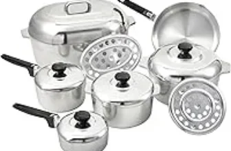 IMUSA Heavy Duty 13-Piece Cast Aluminum Cajun Cookware Set for $310.86