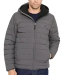 IZOD Men’s Sherpa Puffer Jacket Now $14 with Free Shipping $15