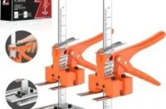 Janniress 15″ Construction Jack Lift (2-Pack) $19.99