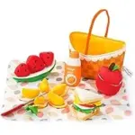Jollybaby Soft Picnic Basket Play Food Set for $12.49