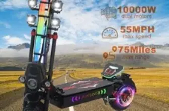 JUNLING 1000W Electric Scooter Now $519.99 – 50% Off Original Price