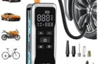 Jusuox 150PSI 12V DC Cordless Tire Inflator Now $16.49