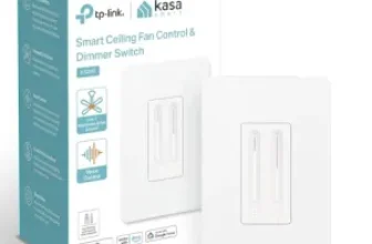 Kasa Smart Ceiling Fan Control & Dimmer Switch for $38