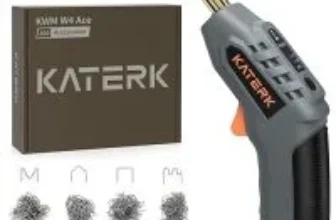 Katerk W4 Ace 3-Temp Cordless Plastic Welder with 400 Staples for $25.73