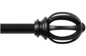 Kenney Lilly Cage 5/8″ Curtain Rod Now $10.99, Originally $34.99