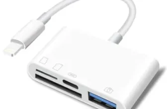 KikoSaka SD Lightning to 4-in-1 USB Camera Adapter for iPhone – Now $3.99