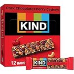 12-Pack KIND Dark Chocolate Cherry Cashew Bars for $6.49