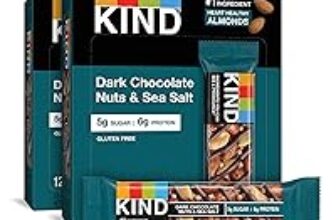 KIND Nut Bars Dark Chocolate Nuts and Sea Salt 24ct for $12.98