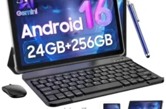 Kingrid T20 10″ Gemini AI Tablet with Keyboard & Pen for $88