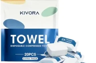20-Pack Kivora Extra Thick Compressed Towels for $4.99