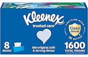 Kleenex Trusted Care Facial Tissues 1600 Count for $15.72