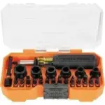 Klein Tools 33805 ProFlex 38-Piece SAE Impact Driver Tool Set for $27.99